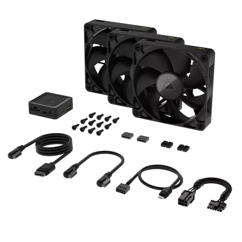 Kit ventole triple CORSAIR Rx Series iCUE LINK RX120 120 mm