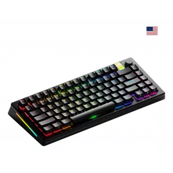 Tastiera meccanica da gaming GLORIOUS GMMK 3 PRO HE 75% Wireless RF + Bluetooth, RGB, US QWERTY, nero