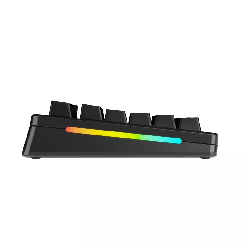 Glorious GMMK 3 Pro HE tastiera da gaming wireless 75%, preassemblata, switch Fox HE, ANSI US, nera