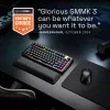 Glorious GMMK 3 Pro HE tastiera da gaming wireless 75%, preassemblata, switch Fox HE, ANSI US, nera