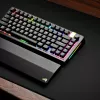 Glorious GMMK 3 Pro HE tastiera da gaming wireless 75%, preassemblata, switch Fox HE, ANSI US, nera