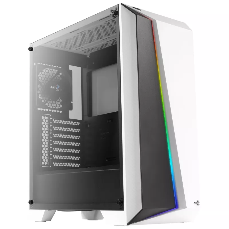 Case per PC Aerocool Cylon Pro Tempered Glass Midi Tower bianco