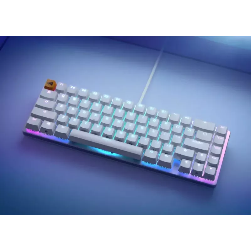 Tastiera Glorious PC Gaming Race GMMK 2 65% meccanica RGB bianca