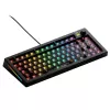 Tastiera meccanica GLORIOUS GMMK 3 75% Barebones USB con filo RGB nera