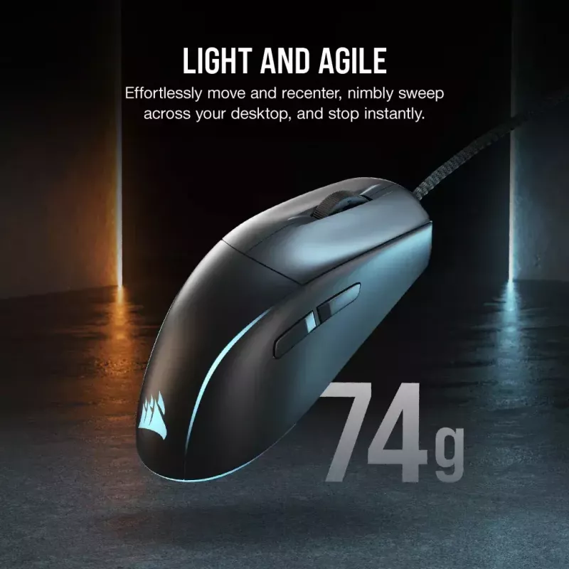 Mouse Corsair M75 leggero RGB USB Type-A
