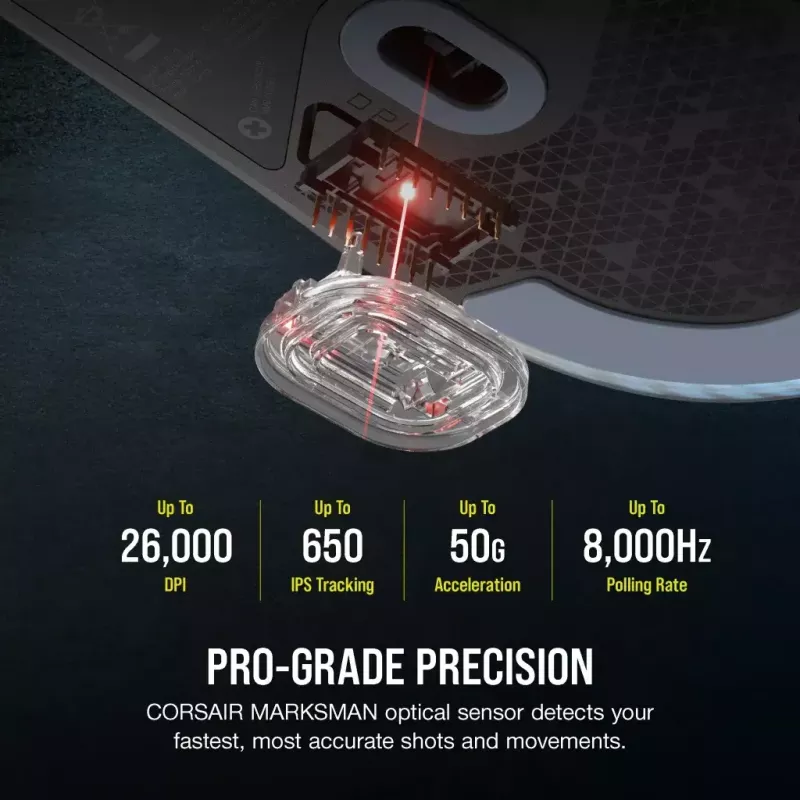 Mouse Corsair M75 leggero RGB USB Type-A