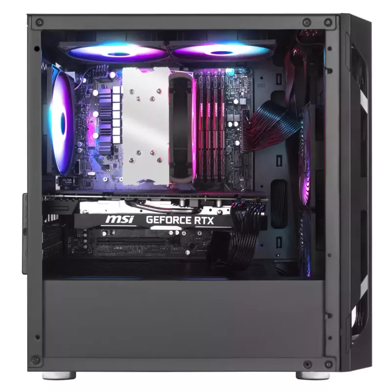 Case PC Silverstone FARA H1M Micro Tower nero