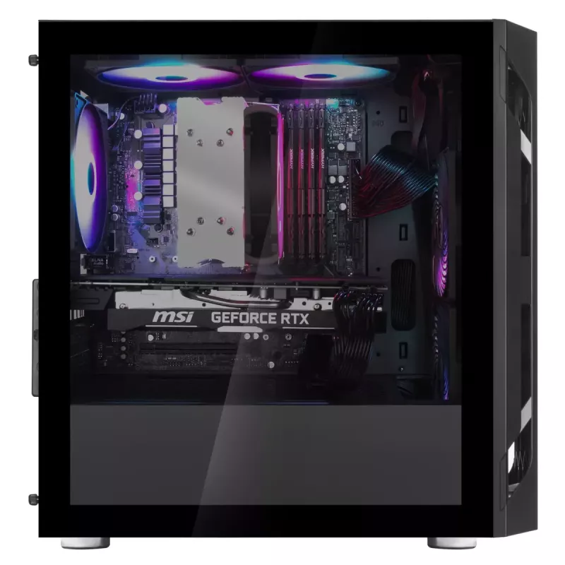 Case PC Silverstone FARA H1M Micro Tower nero