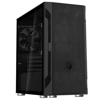 Case PC Silverstone FARA H1M Micro Tower nero