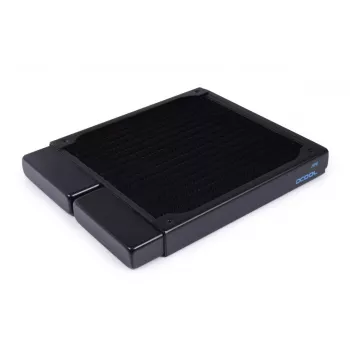 Radiatore Alphacool 14443 ottone rame acciaio inox nero 140 mm