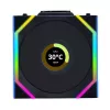 Ventola Lian Li UNI FAN SL Wireless LCD 120 Reverse Blade