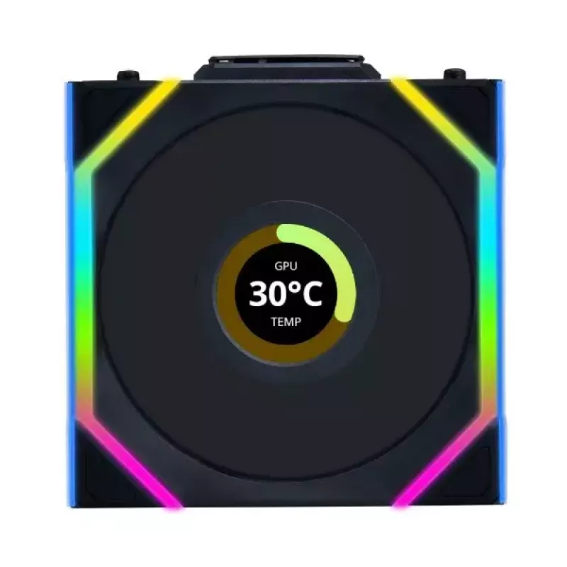 Ventola Lian Li UNI FAN SL Wireless LCD 120 Reverse Blade