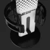 Microfono PC Endgame Gear XSTRM — USB con filo, sensibilità -36 dB, 20–20000 Hz, controlli touch, cavo 2 m, nero/bianco
