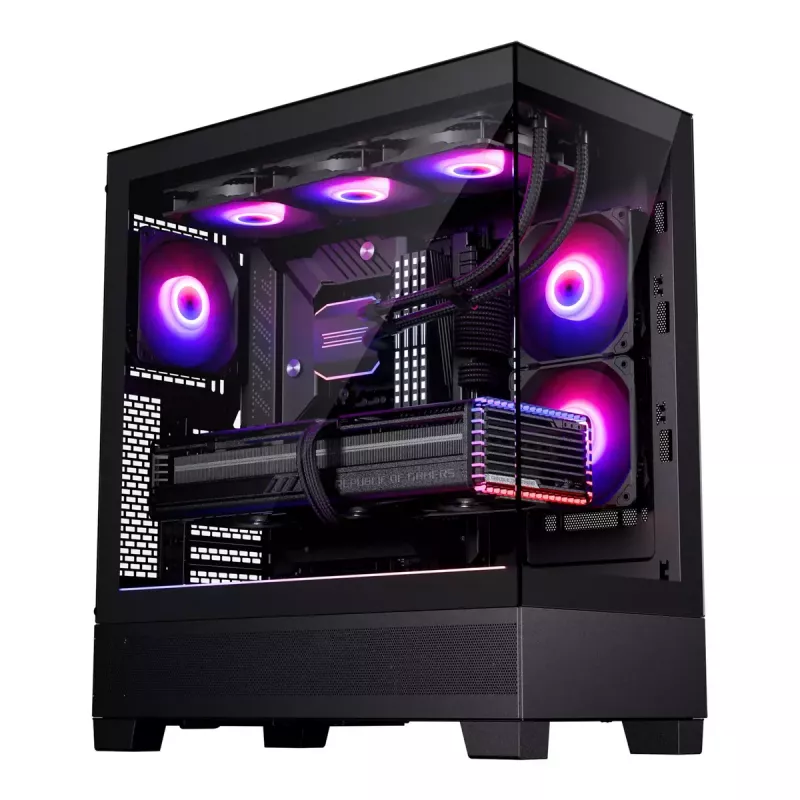 Phanteks XT View PH-XT523V1_DBK01 case PC Midi Tower, E-ATX, vetro temperato, D-RGB, nero