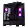 Phanteks XT View PH-XT523V1_DBK01 case PC Midi Tower, E-ATX, vetro temperato, D-RGB, nero