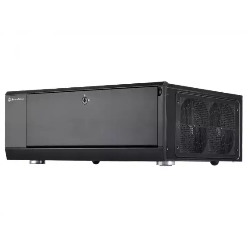 Case PC Silverstone GD10 HTPC nero