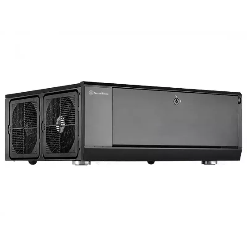 Case PC Silverstone GD10 HTPC nero
