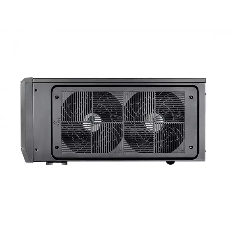 Case PC Silverstone GD10 HTPC nero