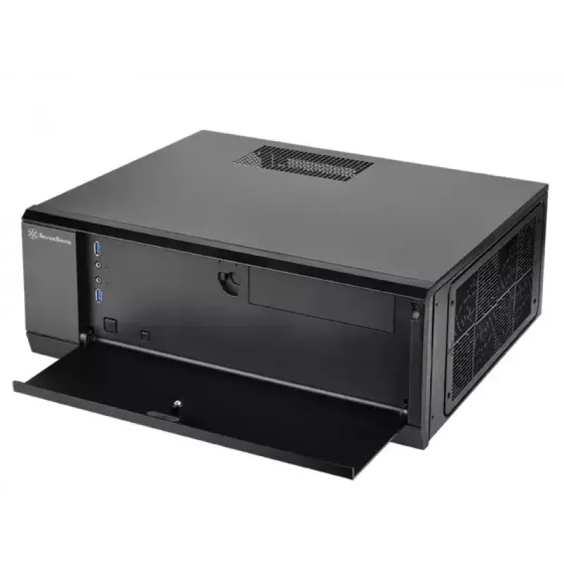 Case PC Silverstone GD10 HTPC nero