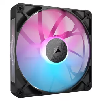 Ventola Corsair iCUE LINK RX140 RGB, 14 cm, nero, 300–1700 giri/min, cuscinetto magnetico