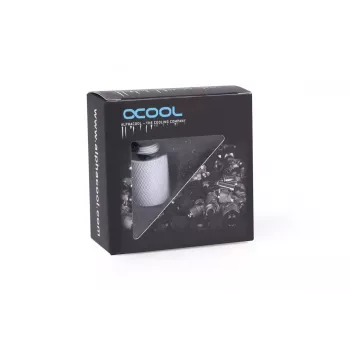 Connettore per tubi Alphacool 17568 bianco filettatura 1/4 pollice profondità 20 mm