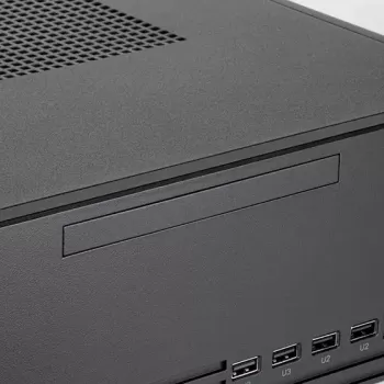 SilverStone MILO 11 SST-ML11B case PC desktop Micro-ATX sottile