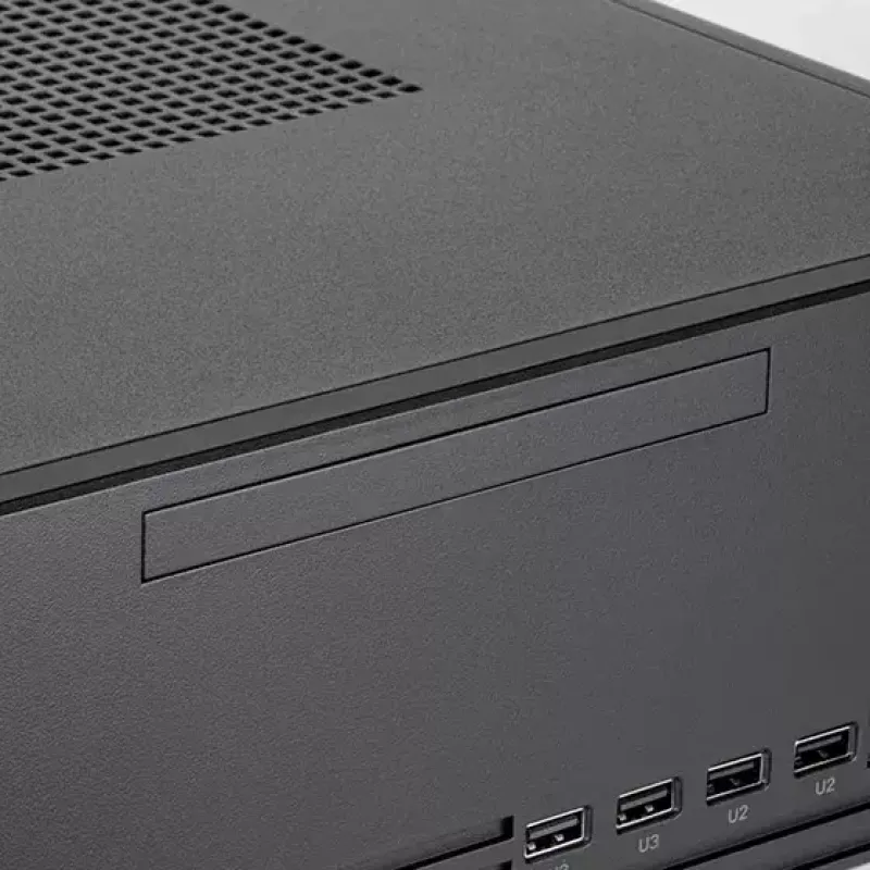 SilverStone MILO 11 SST-ML11B case PC desktop Micro-ATX sottile