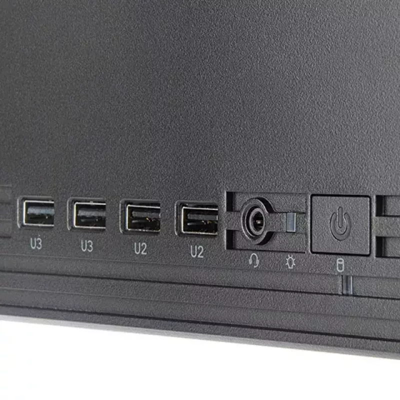 SilverStone MILO 11 SST-ML11B case PC desktop Micro-ATX sottile
