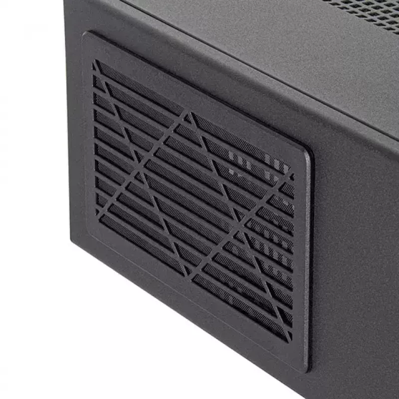 SilverStone MILO 11 SST-ML11B case PC desktop Micro-ATX sottile