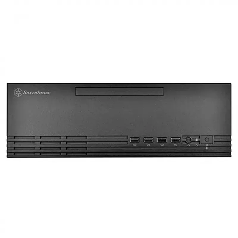 SilverStone MILO 11 SST-ML11B case PC desktop Micro-ATX sottile