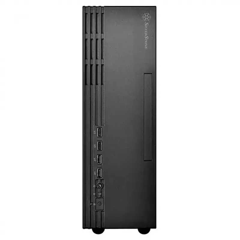 SilverStone MILO 11 SST-ML11B case PC desktop Micro-ATX sottile