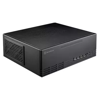 SilverStone MILO 11 SST-ML11B case PC desktop Micro-ATX sottile