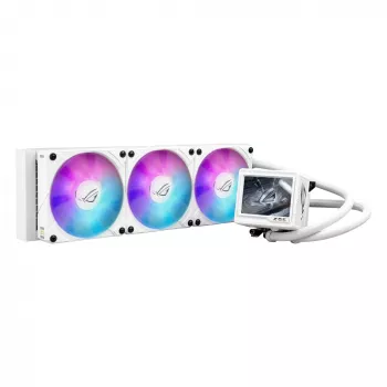 Dissipatore a liquido all-in-one ASUS ROG RYUJIN III 360 ARGB EXTREME WHT processore 12 cm bianco 1 pz.
