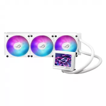Dissipatore a liquido all-in-one ASUS ROG RYUJIN III 360 ARGB EXTREME WHT processore 12 cm bianco 1 pz.