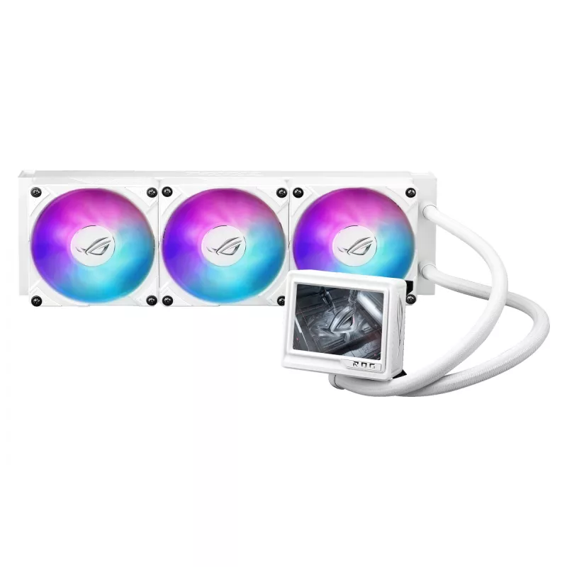 Dissipatore a liquido all-in-one ASUS ROG RYUJIN III 360 ARGB EXTREME WHT processore 12 cm bianco 1 pz.