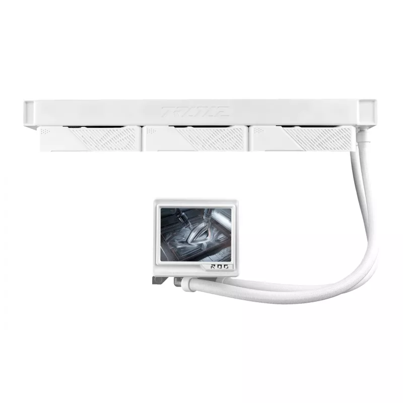 Dissipatore a liquido all-in-one ASUS ROG RYUJIN III 360 ARGB EXTREME WHT processore 12 cm bianco 1 pz.