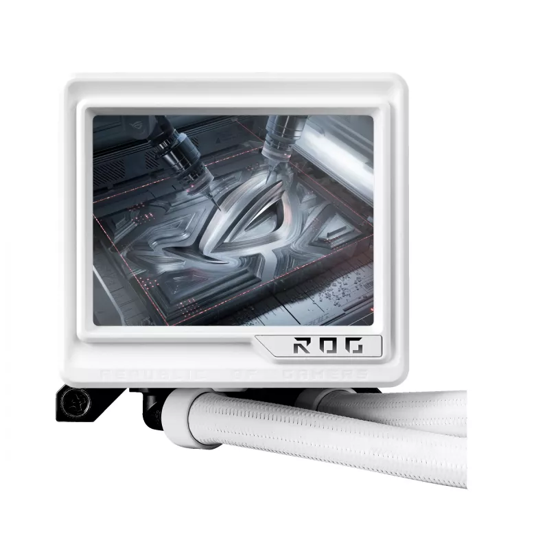 Dissipatore a liquido all-in-one ASUS ROG RYUJIN III 360 ARGB EXTREME WHT processore 12 cm bianco 1 pz.