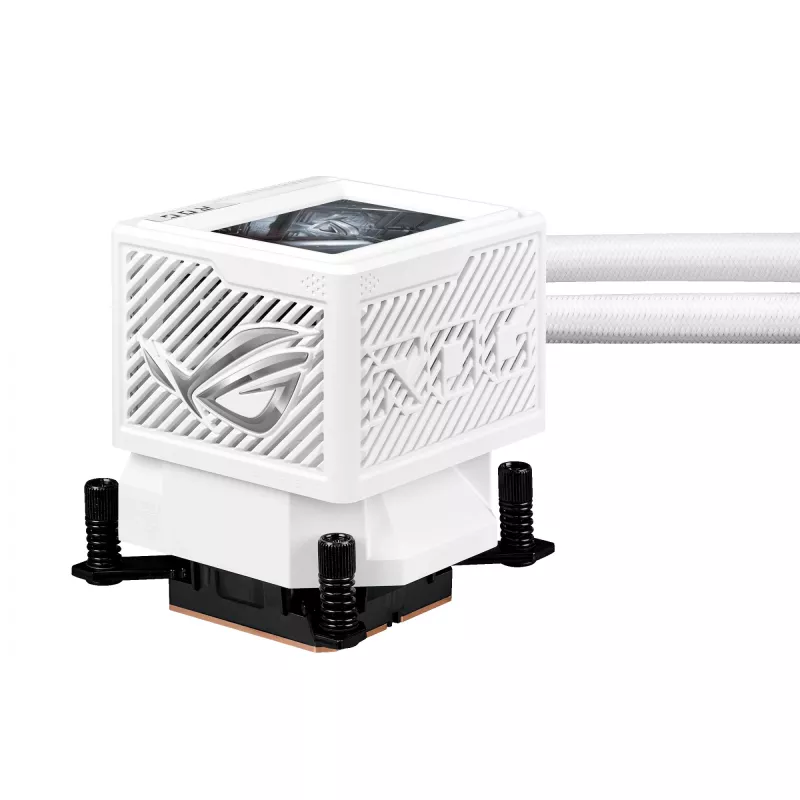 Dissipatore a liquido all-in-one ASUS ROG RYUJIN III 360 ARGB EXTREME WHT processore 12 cm bianco 1 pz.