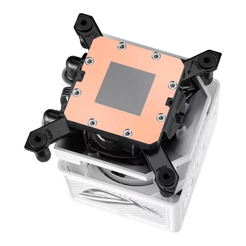 Dissipatore a liquido all-in-one ASUS ROG RYUJIN III 360 ARGB EXTREME WHT processore 12 cm bianco 1 pz.