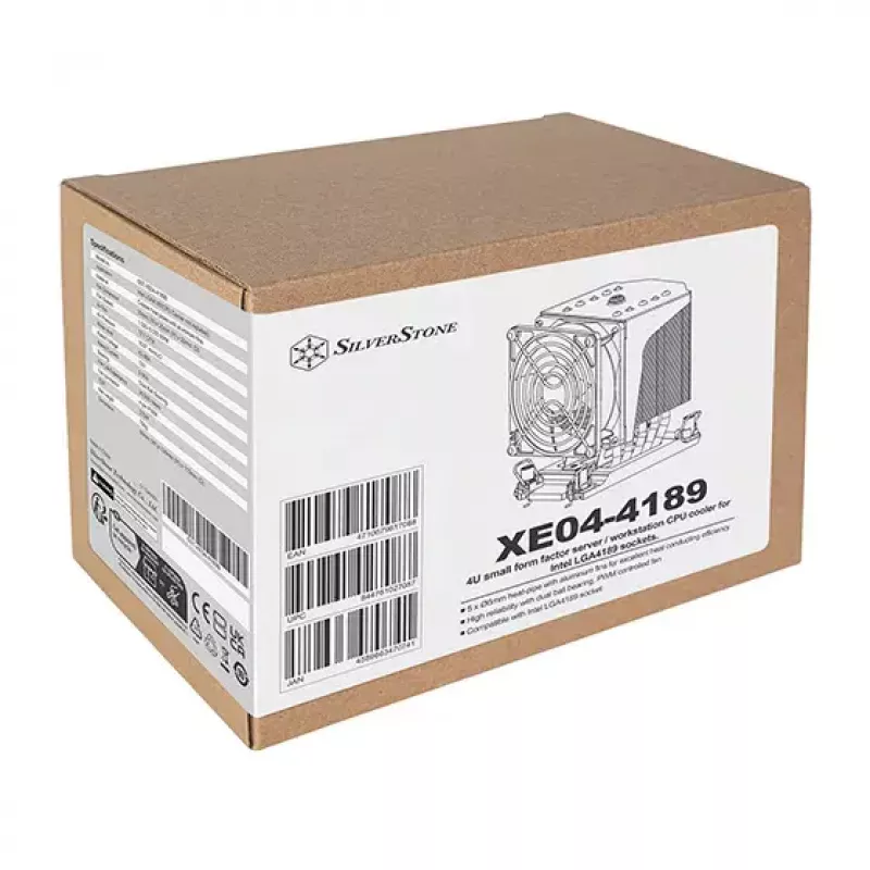 SilverStone SST-XE04-4189B dissipatore per CPU