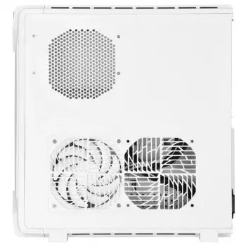 Case PC Silverstone RVZ03-ARGB Desktop bianco