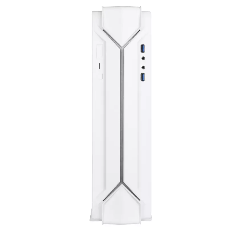 Case PC Silverstone RVZ03-ARGB Desktop bianco