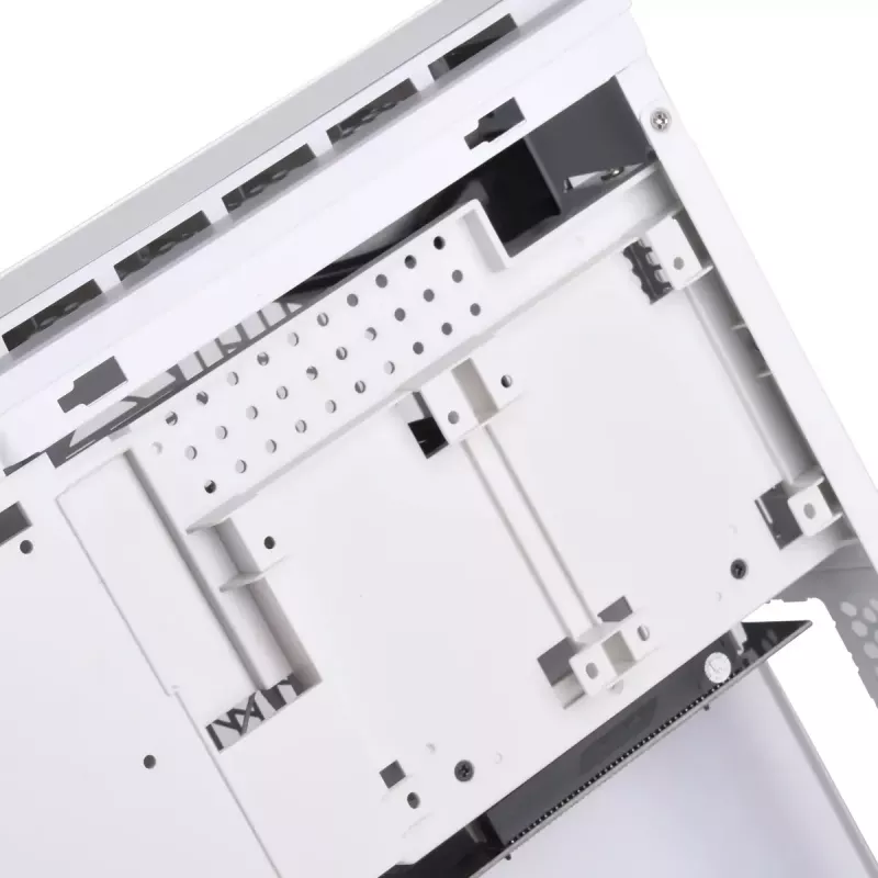 Case PC Silverstone RVZ03-ARGB Desktop bianco