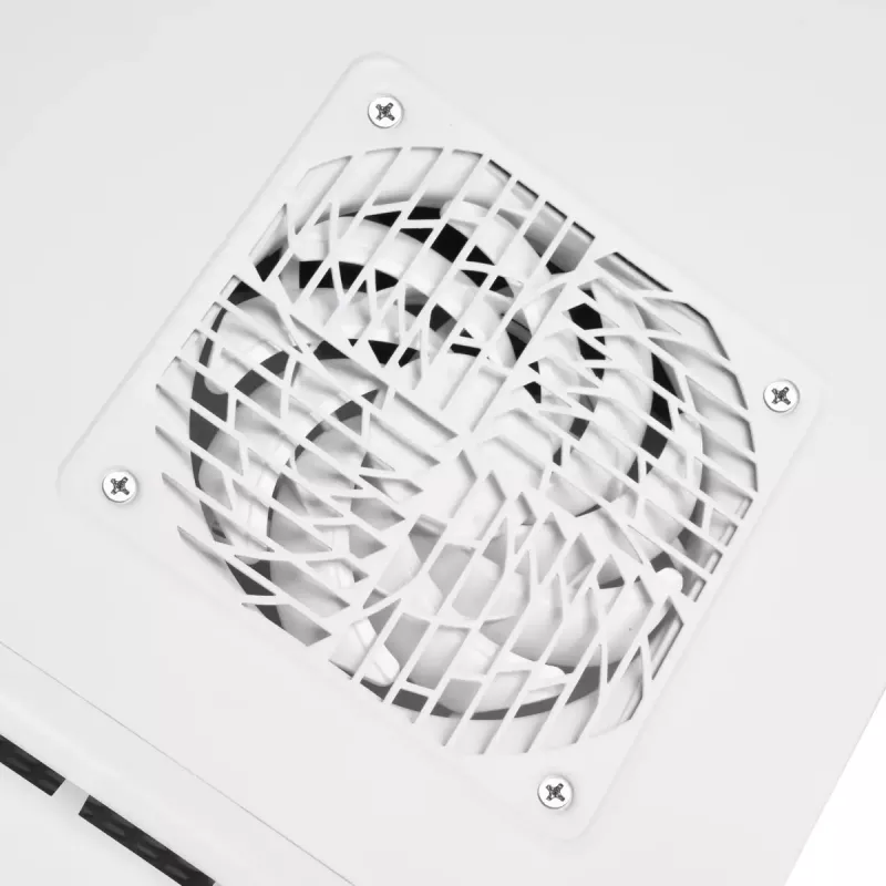 Case PC Silverstone RVZ03-ARGB Desktop bianco