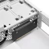 Case PC Silverstone RVZ03-ARGB Desktop bianco