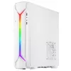 Case PC Silverstone RVZ03-ARGB Desktop bianco