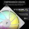 Corsair RS140 ARGB Dual Pack ventole per case, 140 mm, bianche, CO-9050187-WW