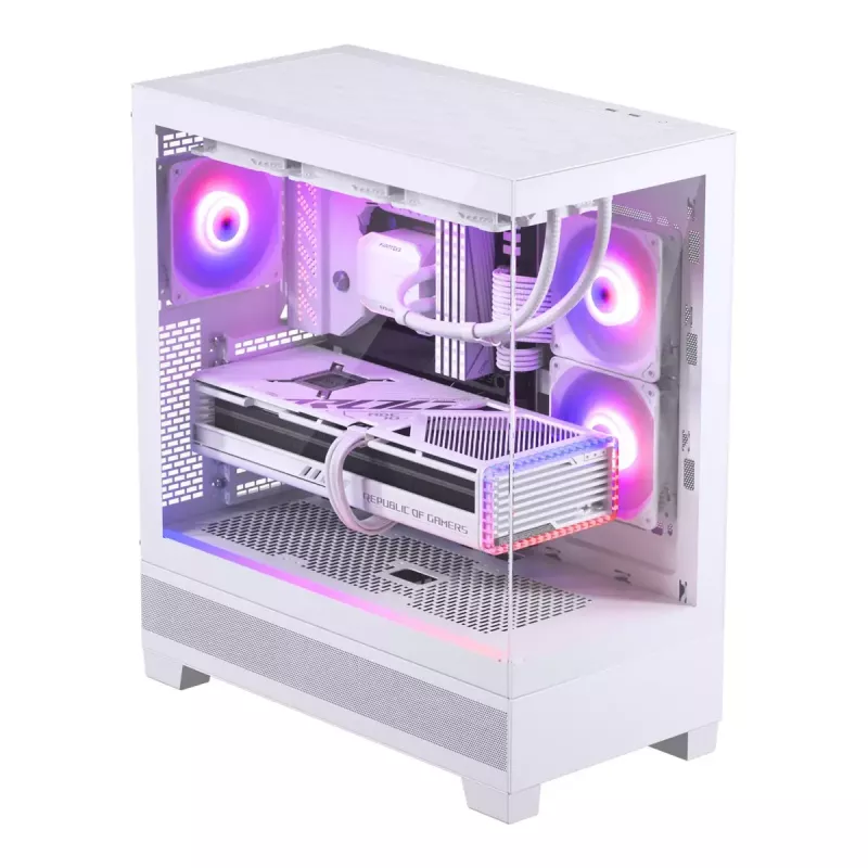 Case PC Phanteks XT View Midi Tower bianco