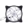 Alphacool Rise Aurora 24837 ventola per case PWM, 140 mm, nero