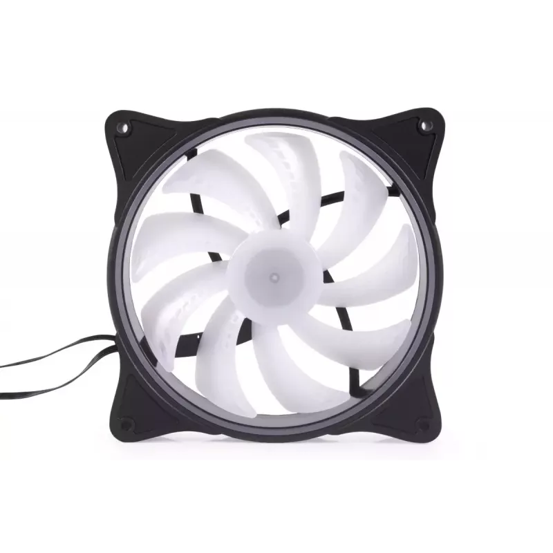 Alphacool Rise Aurora 24837 ventola per case PWM, 140 mm, nero